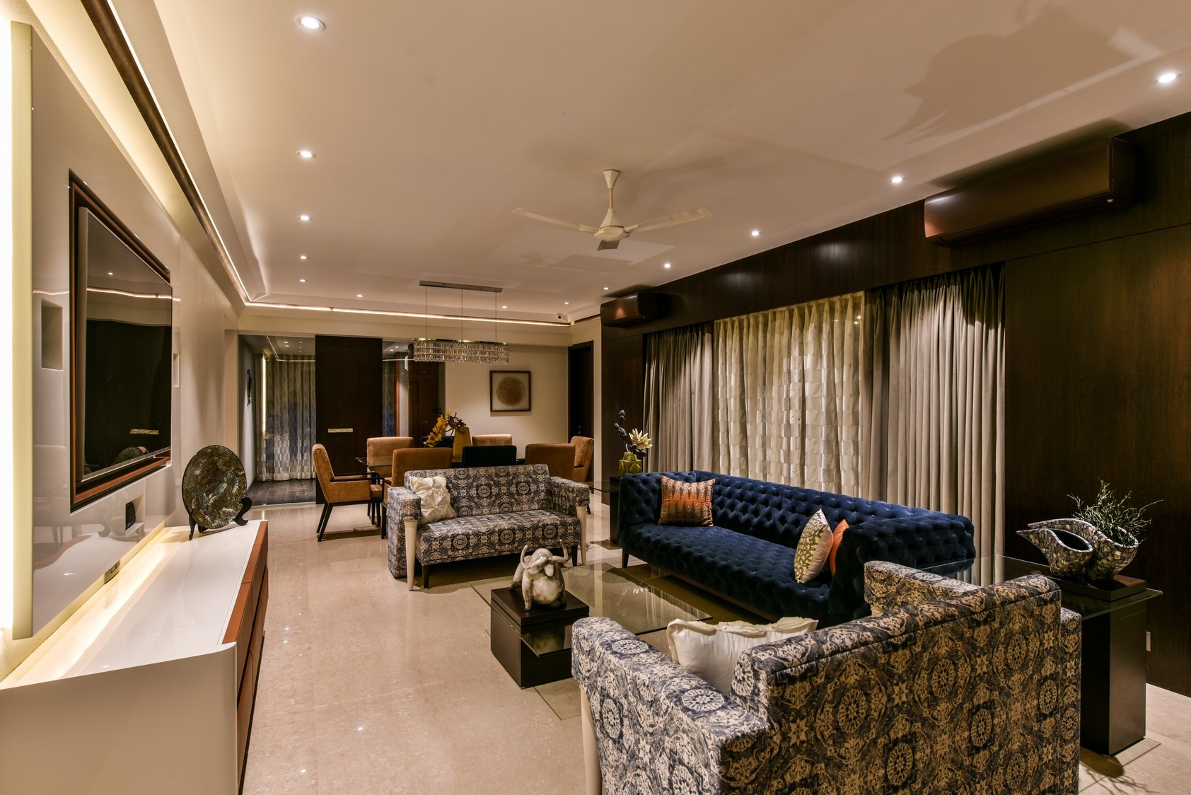 Juhu Residence — interior, hero view