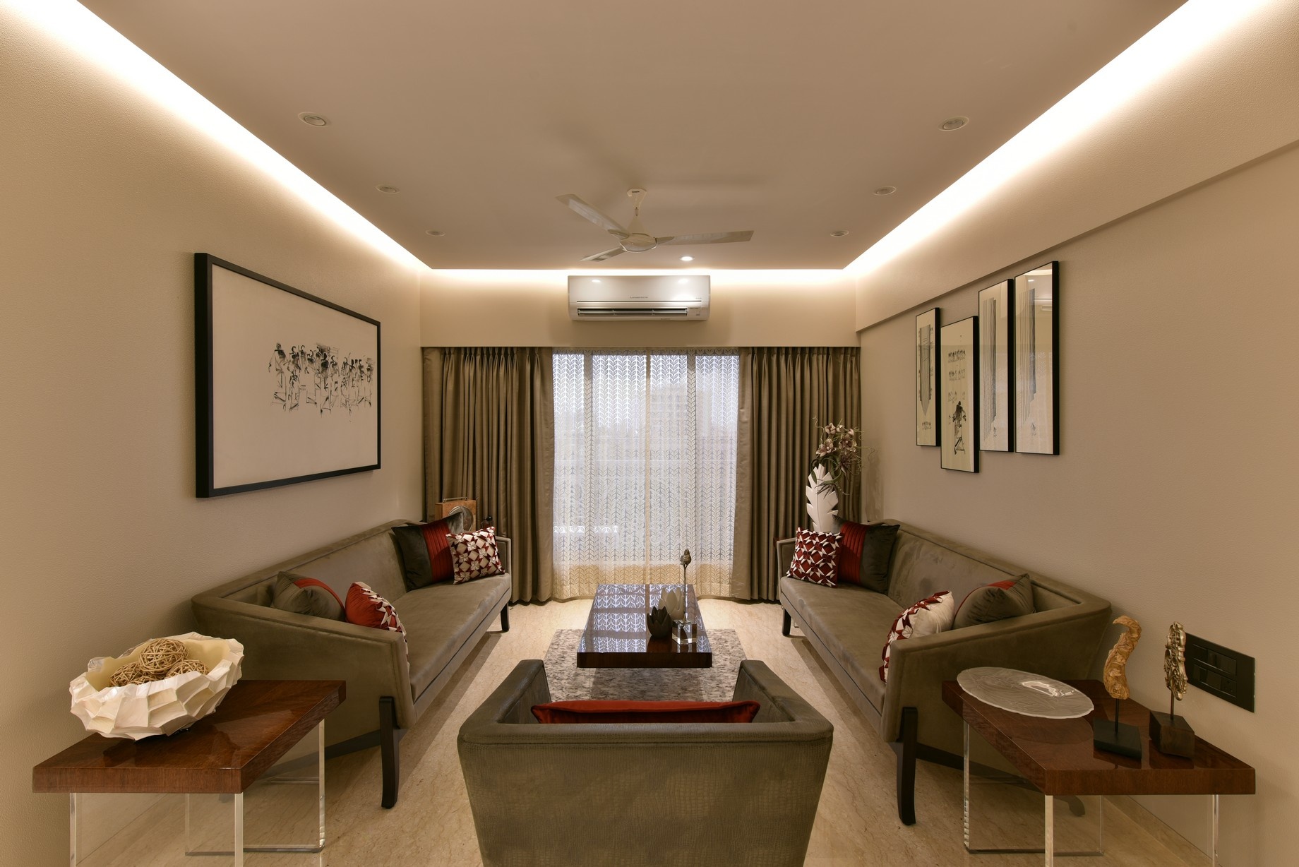 Santacruz West Residence — interior, hero view