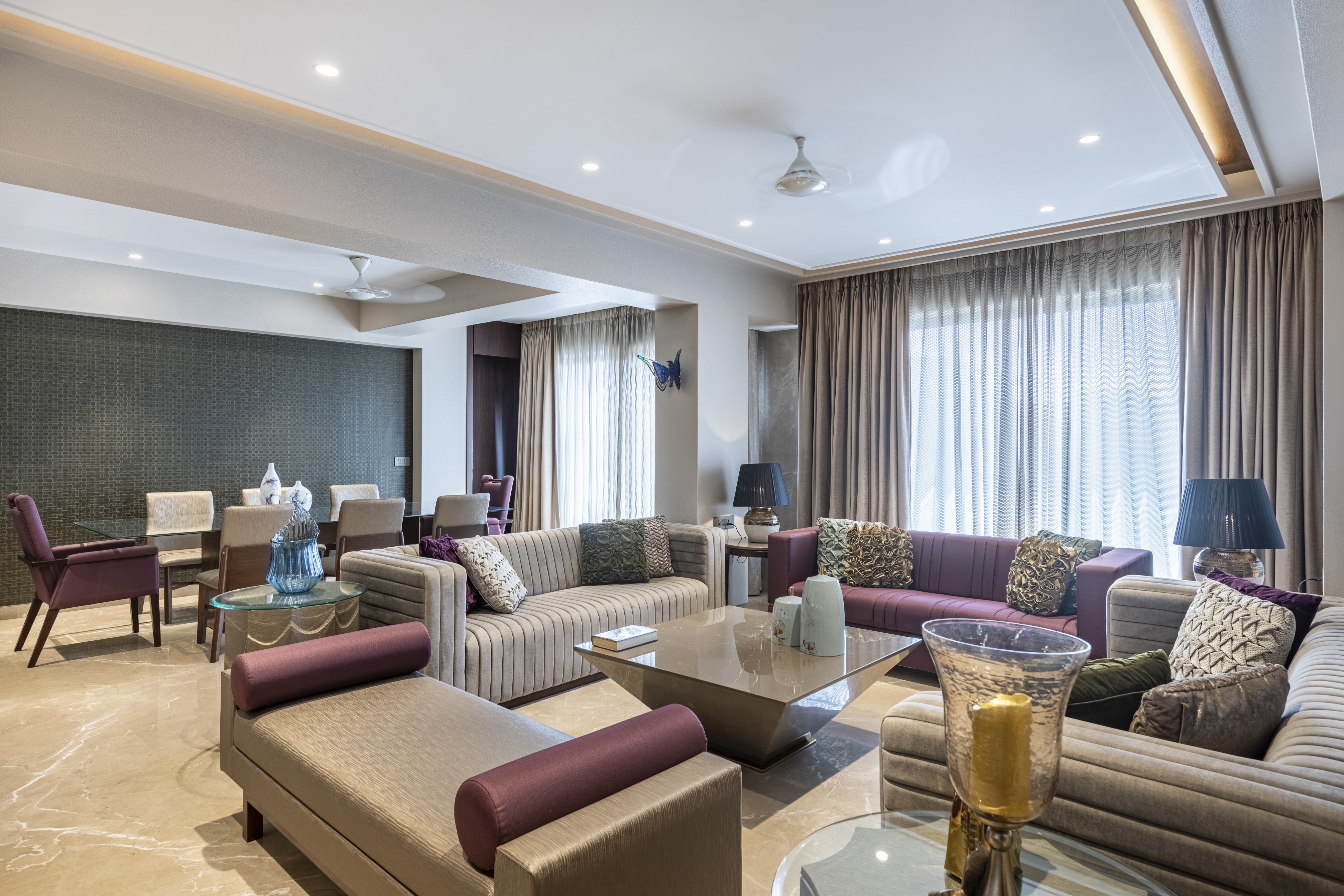 Peddar Road Apartment — interior detail